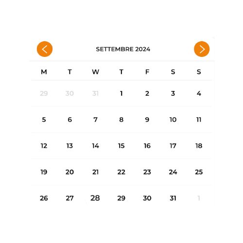calendario eventi calendario